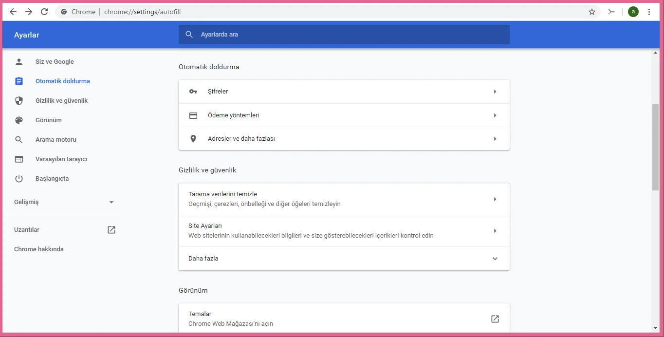 G3 - Google chrome’da şifre kaydetme uyarısı nasıl kapatılır?