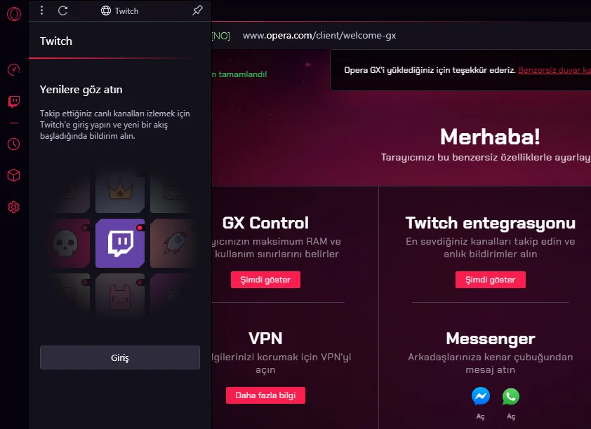Opera GX Nedir 2 - İlk oyuncu tarayıcısı Opera GX nedir?