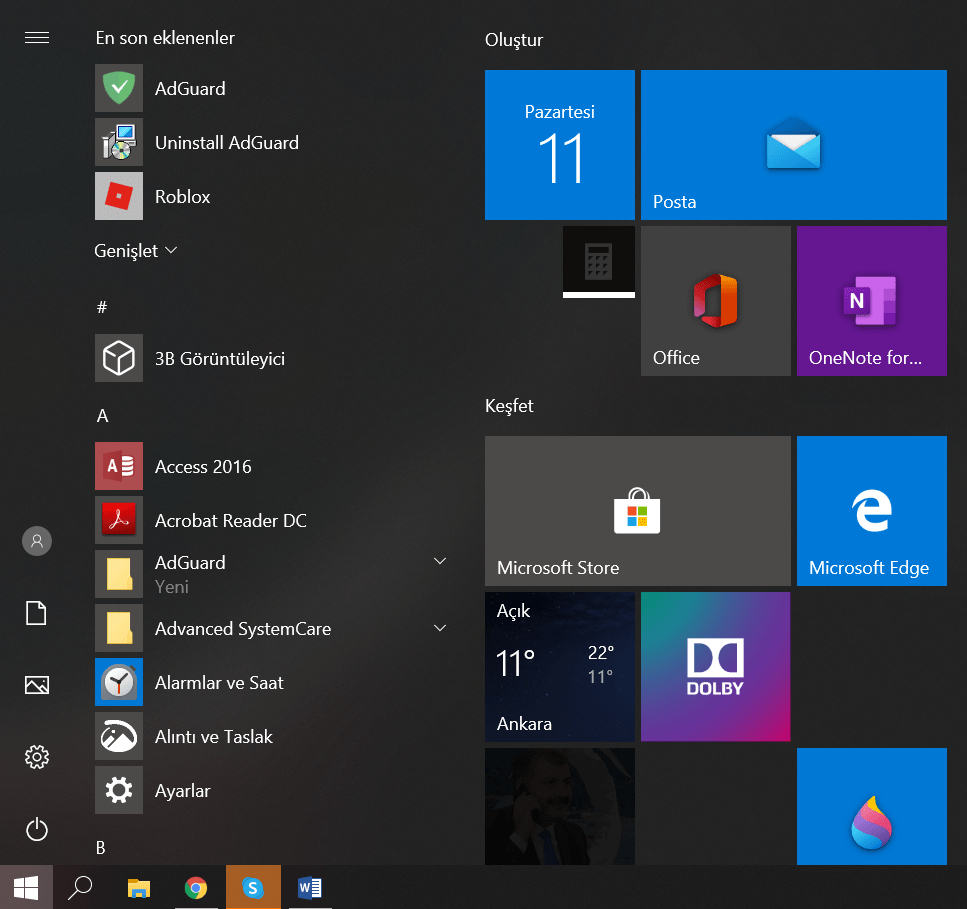 Windows 10da Mikrofon Erisimini Aktif Etme 1 1