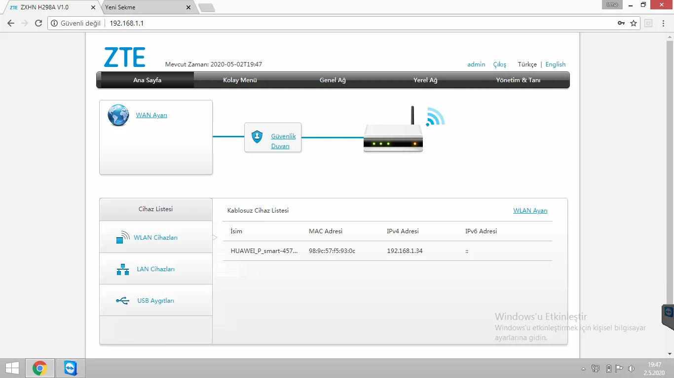 screenshot3 - Zte 298a Modemde Mac Filtreleme Nasıl yapılır?