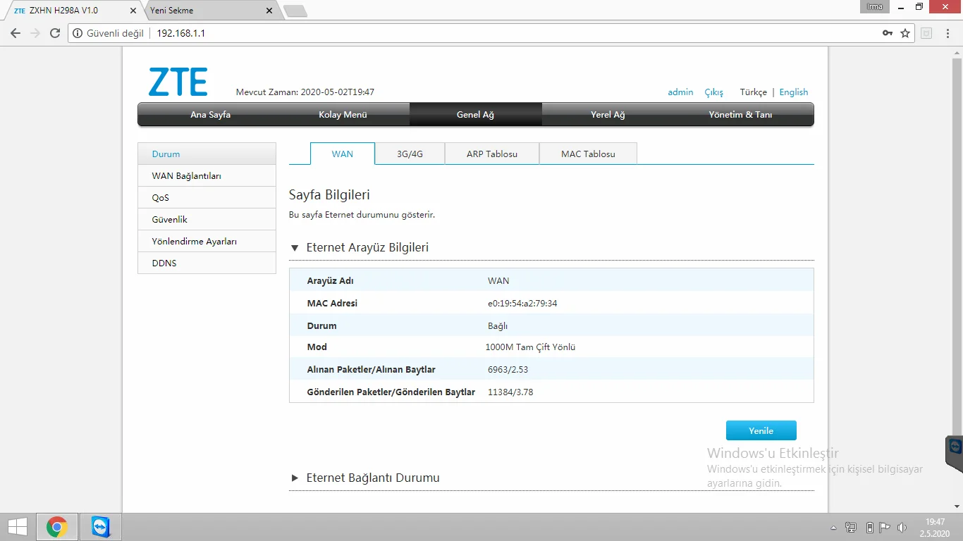 screenshot4 - Zte 298a Modemde Mac Filtreleme Nasıl yapılır?