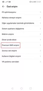 5 - HUAWEI Cihazlarda 4 Haneli Numaralara Mesaj Gönderme