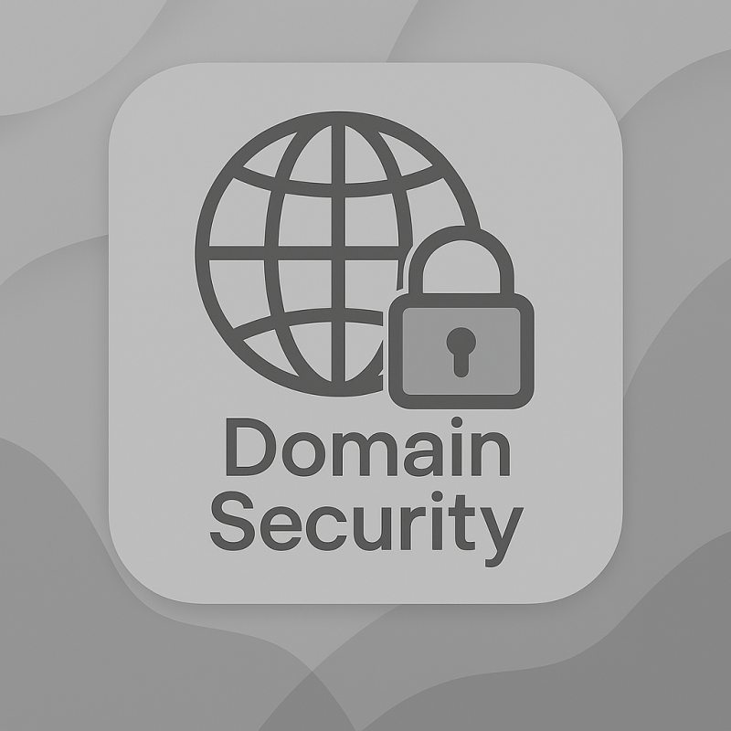 Domain Güvenliği Sağlama Domain Güvenliği Sağlama