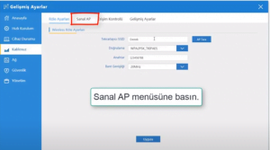 ae5 - Everest EWİFİ EAP / EAP-LR WISP MODU KURULUMU