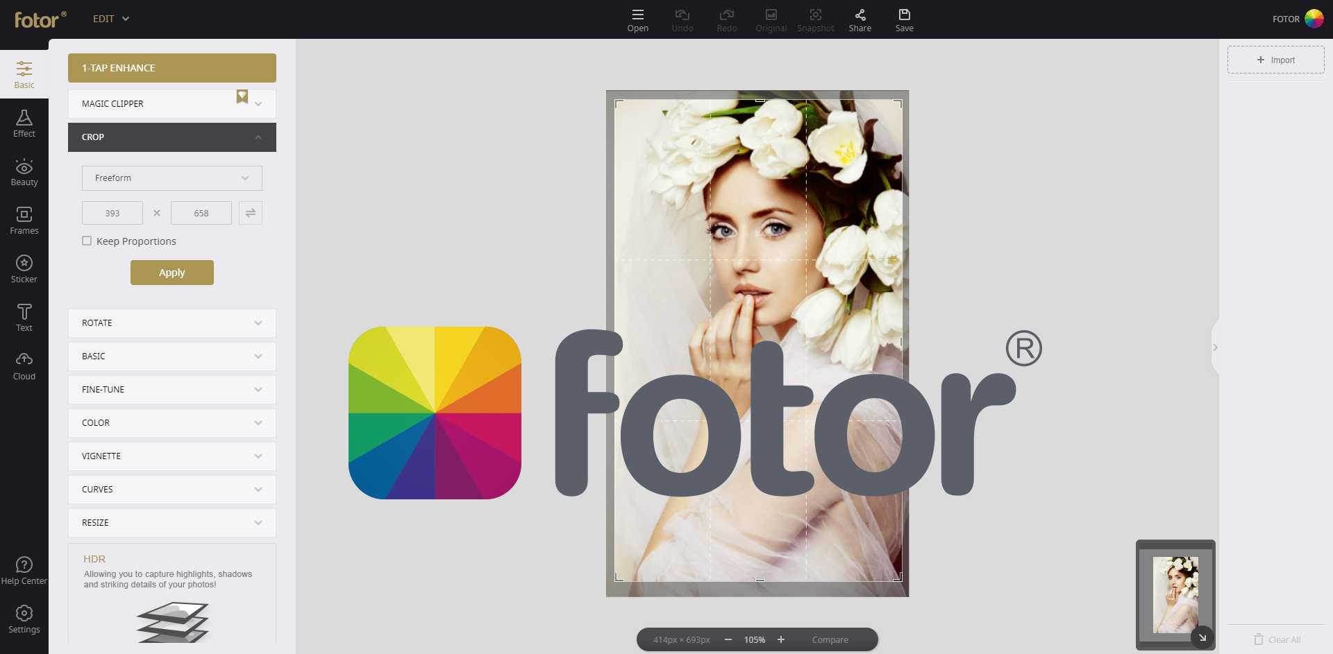 fotor-ongorsel fotor ongorsel - Fotor İnceleme - Herkes için Online Fotoğraf Düzenleme ve Grafik Tasarım Aracı