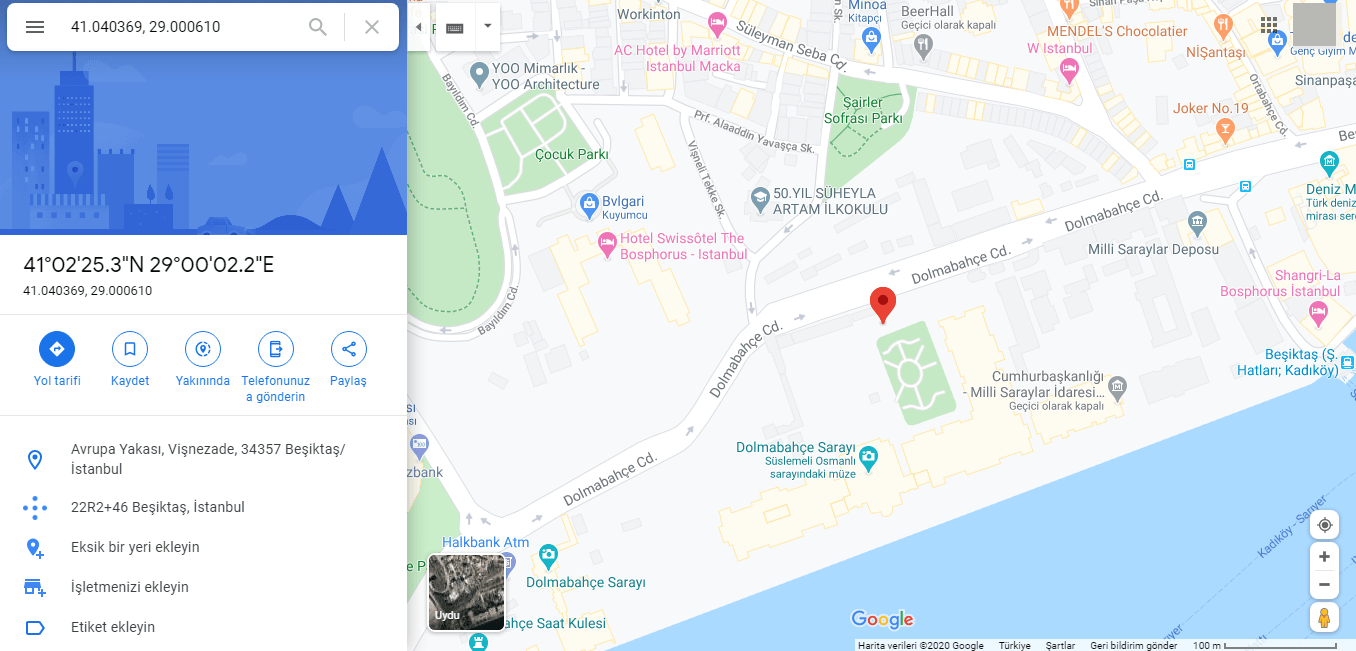 Google Haritalardan Koordinatlar Nasl Alnr 3