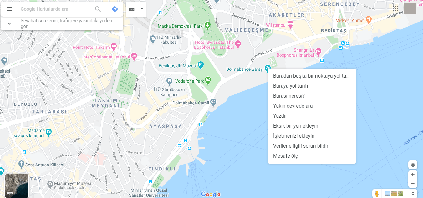 Google Haritalardan Koordinatlar Nasl Alnr 1 - Google Haritalar'dan Koordinatlar Nasıl Alınır?