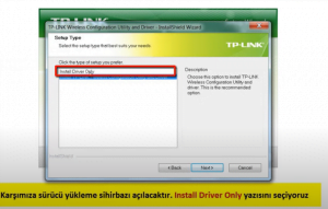 t2 - 600Mbps Kablosuz Dual Band USB Adaptör Archer T2U Kurulumu