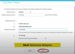 450Mbps TL-WR940N Router Modu Kurulum t7 - 450Mbps TL-WR940N Router Modu Kurulum