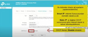 tp2 - TP-Link (TL-WA901ND/TL-WA801ND) Repeater Modu Kurulumu