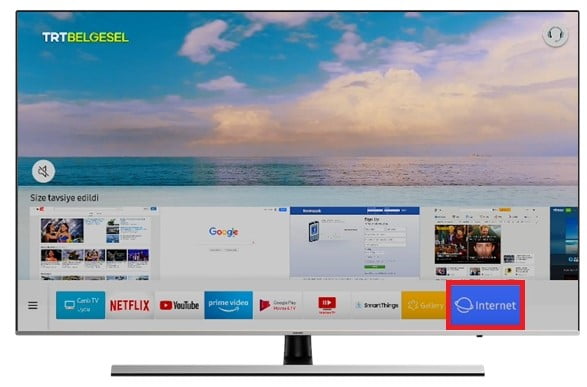 Samsung TV Farkl Bir Tarayics NaslYklenir ongorsel