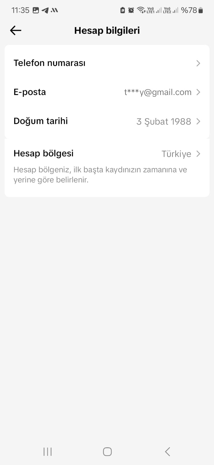 TikTok'ta Numara Değişikliği Adım Adım Yapılandırma