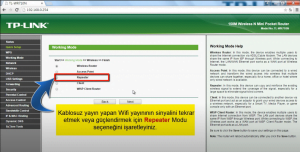Wi-Fi Cep Router TL-WR710N Repeater kurulumu a1 1 - Wi-Fi Cep Router TL-WR710N Repeater kurulumu
