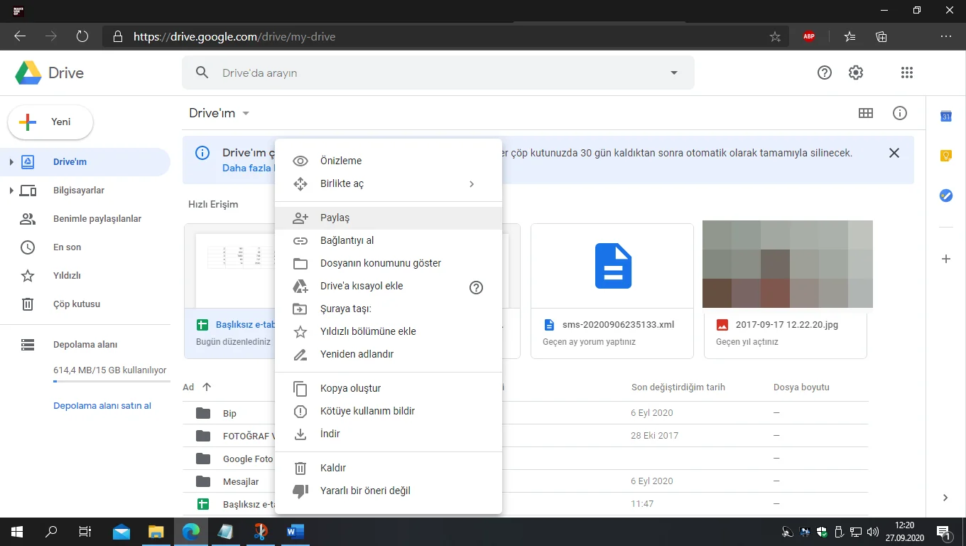 google drive dosyalariniza kimlerin erisebilecegini nasil gorursunuz 2 - Google Drive Dosyalarınıza Kimlerin Erişebileceğini Nasıl Görürsünüz?