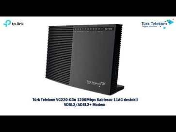 hqdefault - TP-Link AC1200 VC220-G3u Modem Router Hızlı kurulum