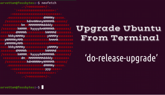 1 5 - Komut Satırını Kullanarak Ubuntu'yu Yükseltme