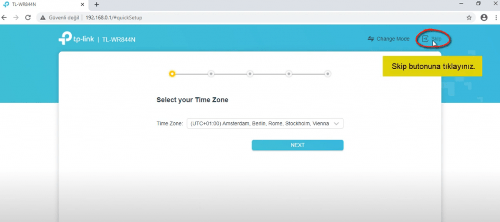 TP-Link TL-WR844N Access Point Modu Kurulumu a111 - TP-Link TL-WR844N Access Point Modu Kurulumu