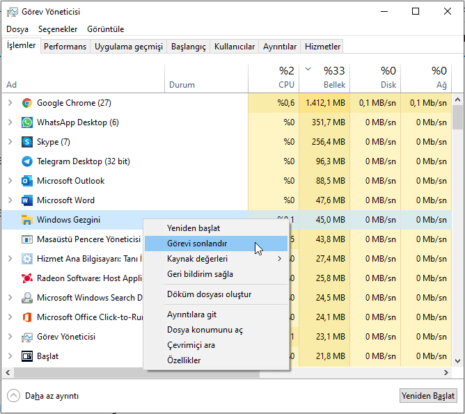 Windows 10 Varsayilan Tarayiciyi Sifirlama Sorunu Cozumu 01