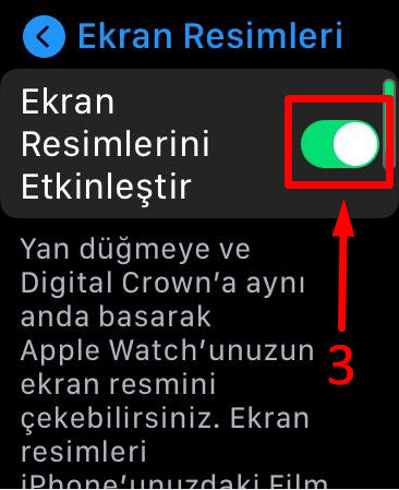 apple watch ekran goruntusu 3
