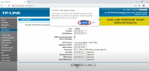 Ekran Alintisi 1 - TP-Link AC1200 VC220-G3u YEREL IP DEĞİŞTİRME