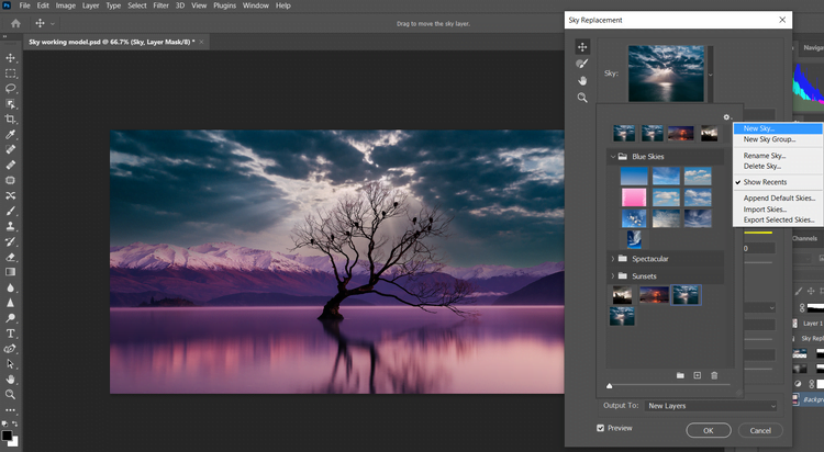 Photoshop Kullanarak Herhangi Bir Fotografta Gokyuzu Nasil Degistirilir 3 - Photoshop Kullanarak Herhangi Bir Fotoğrafta Gökyüzü Nasıl Değiştirilir
