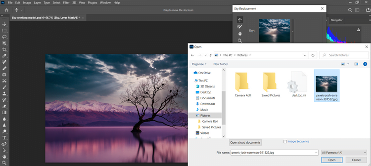 Photoshop Kullanarak Herhangi Bir Fotografta Gokyuzu Nasil Degistirilir 4 - Photoshop Kullanarak Herhangi Bir Fotoğrafta Gökyüzü Nasıl Değiştirilir