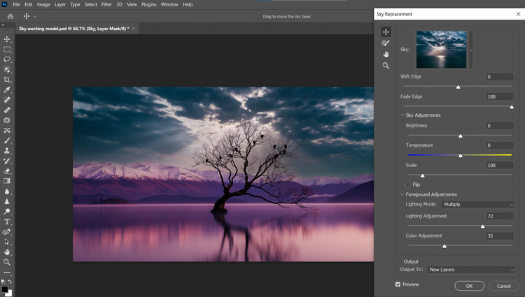 Photoshop Kullanarak Herhangi Bir Fotografta Gokyuzu Nasil Degistirilir 5 - Photoshop Kullanarak Herhangi Bir Fotoğrafta Gökyüzü Nasıl Değiştirilir