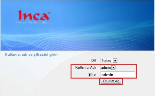 1 5 - İnca IM-300NX Modem Kurulumu ve Kablosuz Ayarları