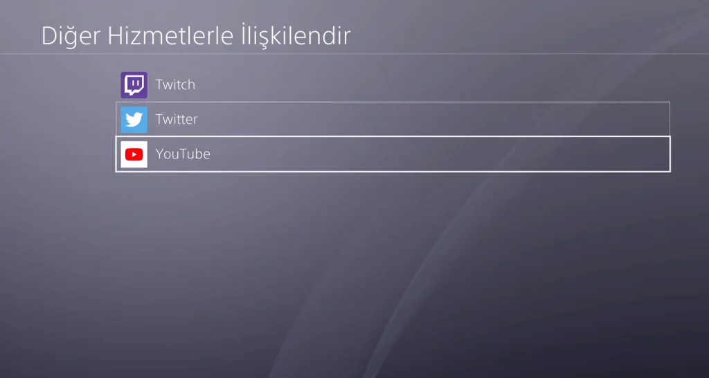 3 - PlayStation'da, YouTube Üzerinden Canlı Yayın Yapma
