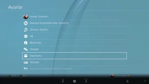 3 3 - PlayStation Sisteminde Depolama Alanından Oyun Nasıl Silinir