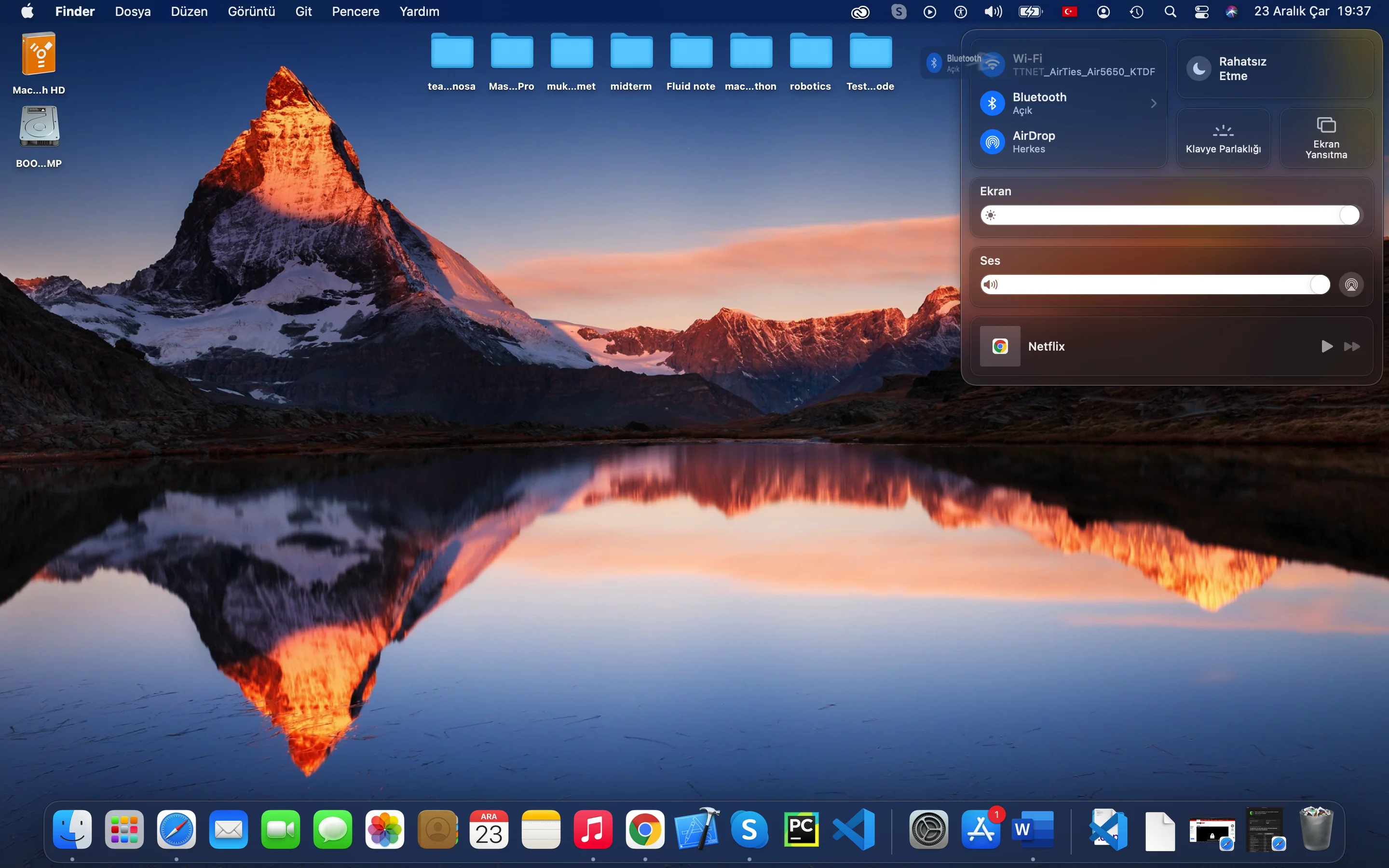 3 8 - Mac Os Big Sur Denetim Merkezi Kontrolü