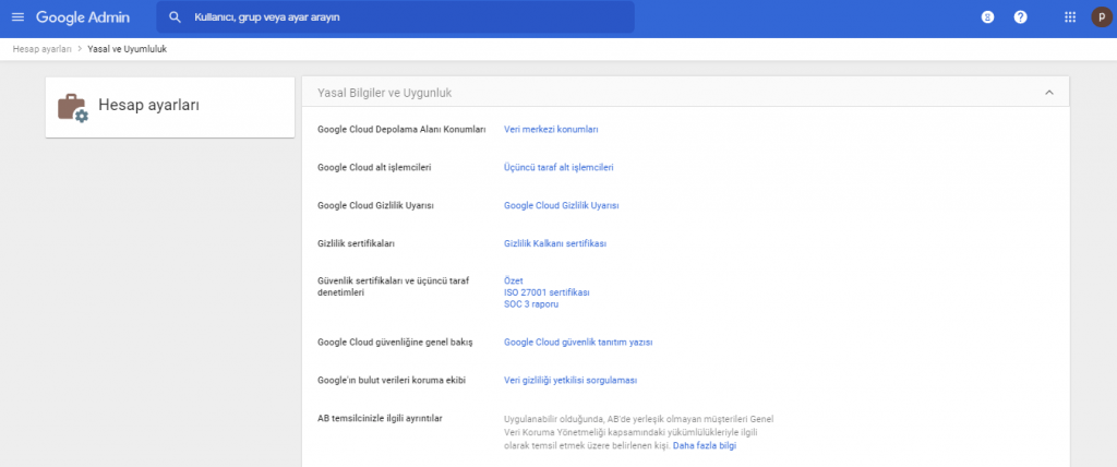 Google Workspace Güvenlik ve Gizlilik Şartnamesi Google Workspace Guvenlik ve Gizlilik Sartnamesi 2 - Google Workspace Güvenlik ve Gizlilik Şartnamesi