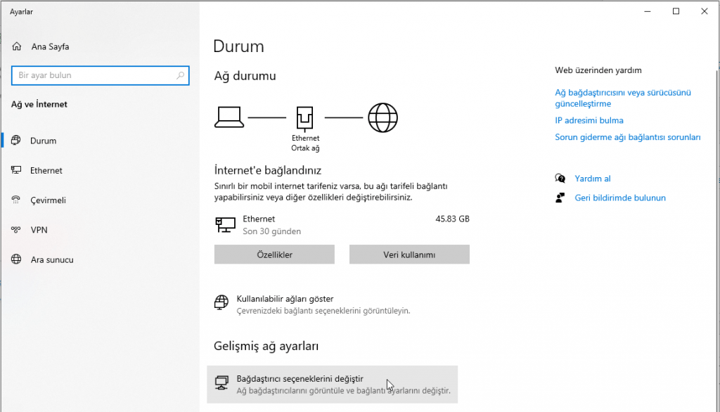 VPN Bagli Ama Internet Erisimi Yok 05 - VPN Bağlı Ama İnternet Erişimi Yok