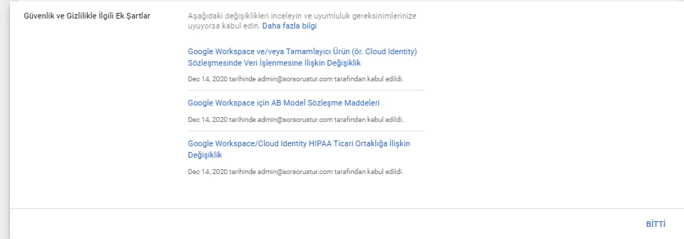 Google Workspace Güvenlik ve Gizlilik Şartnamesi Google Workspace Guvenlik ve Gizlilik Sartnamesi 15 - Google Workspace Güvenlik ve Gizlilik Şartnamesi