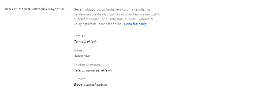 Google Workspace Guvenlik ve Gizlilik Sartnamesi 5 - Google Workspace Güvenlik ve Gizlilik Şartnamesi