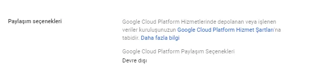 Google Workspace Guvenlik ve Gizlilik Sartnamesi 7 - Google Workspace Güvenlik ve Gizlilik Şartnamesi