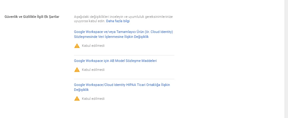 Google Workspace Guvenlik ve Gizlilik Sartnamesi 8 - Google Workspace Güvenlik ve Gizlilik Şartnamesi
