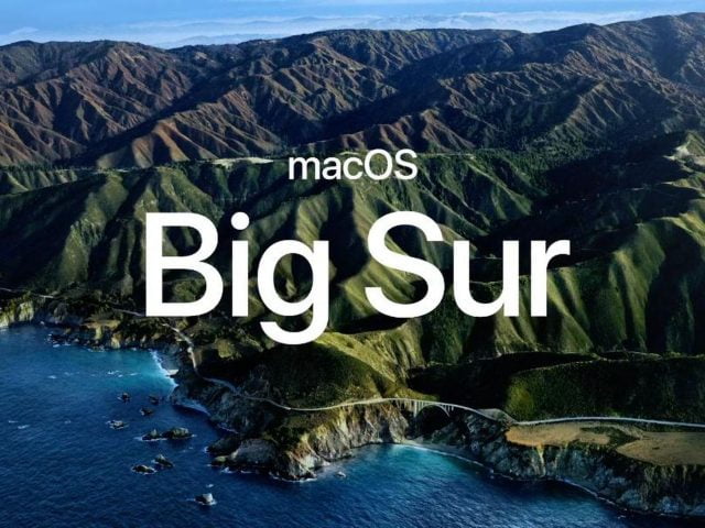 Mac Book Big Sur yazılım güncelleme
