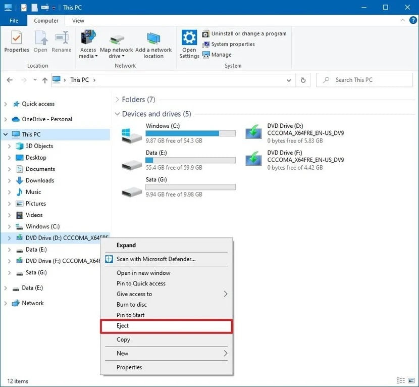 ISO Disk Görüntü Dosyası Windows 10'a Nasıl Mount Edilir? ISO Disk Görüntü Dosyası Windows 10'a Nasıl Mount Edilir?