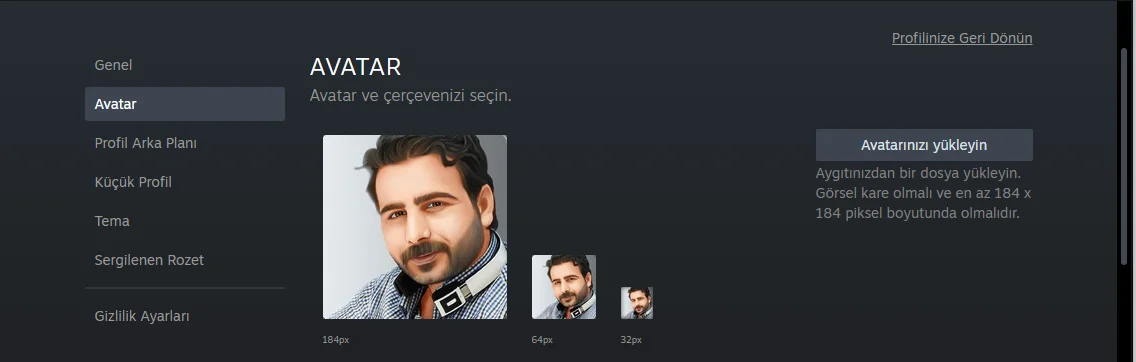 Steam Profil Resmi Degistirme 04 - Steam Profil Resmi Nasıl Değiştirilir