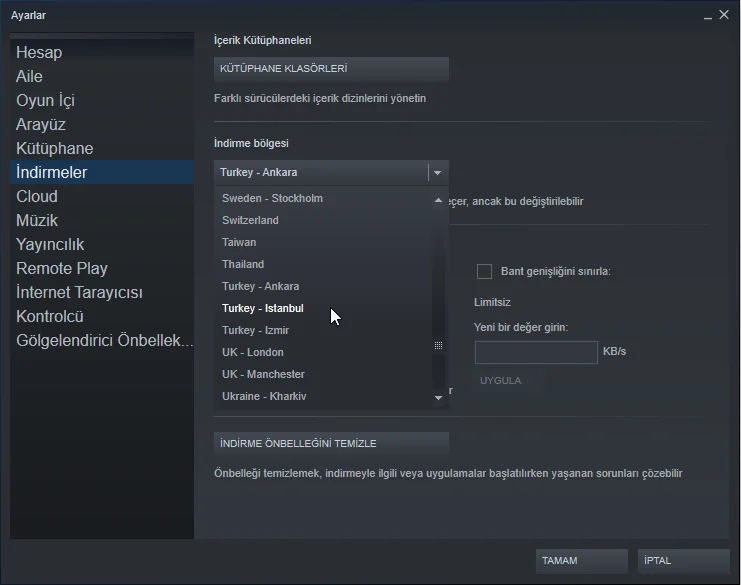 Steam Yavas Indirme Sorunu Cozumu 03 - Steam Yavaş İndirme Sorunu Çözümü