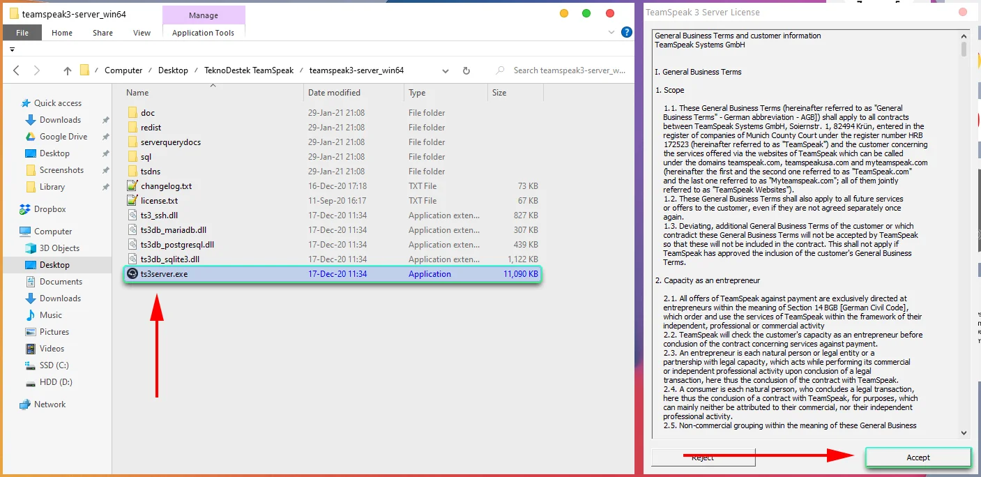 teamspeak sunucusu nasil kurulur 4 - TeamSpeak Sunucusu Nasıl Kurulur