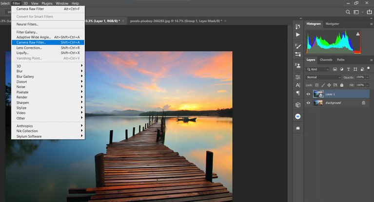 Photoshopta Camera Raw Kullanarak Gunes Nasil Eklenir 3 - Photoshop'ta Camera Raw Kullanarak Güneş Nasıl Eklenir