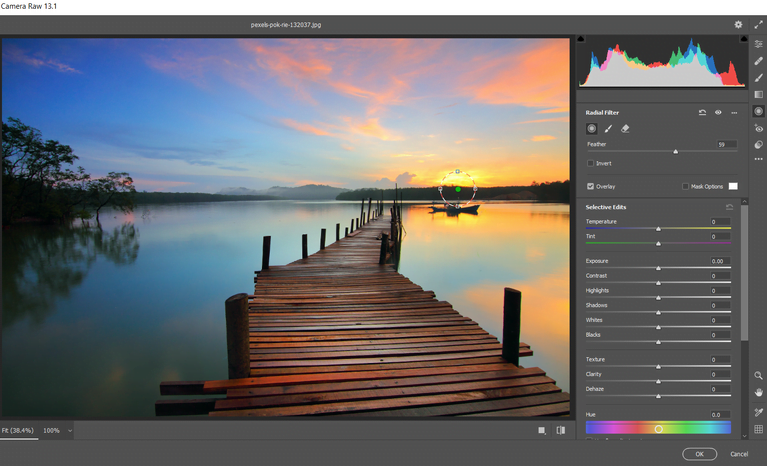 Photoshopta Camera Raw Kullanarak Gunes Nasil Eklenir 4 - Photoshop'ta Camera Raw Kullanarak Güneş Nasıl Eklenir