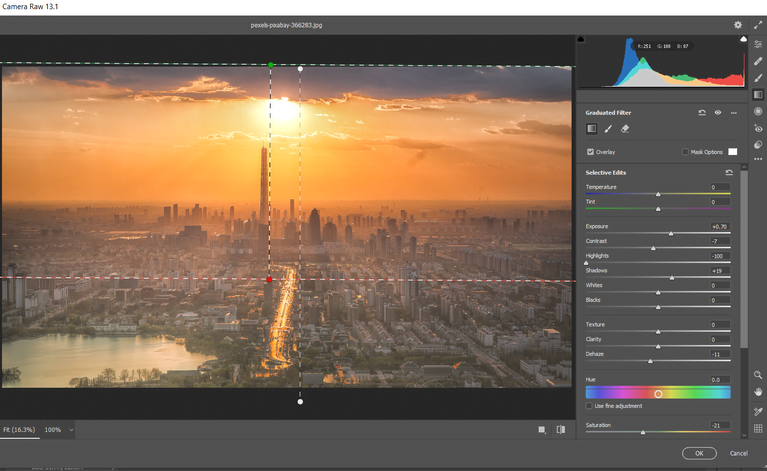 Photoshopta Yetersiz Pozlanmis ve Asiri Doymus Bir Gun Batimi Nasil Duzenlenir 11 - Photoshop'ta Yetersiz Pozlanmış ve Aşırı Doymuş Bir Gün Batımı Nasıl Düzenlenir