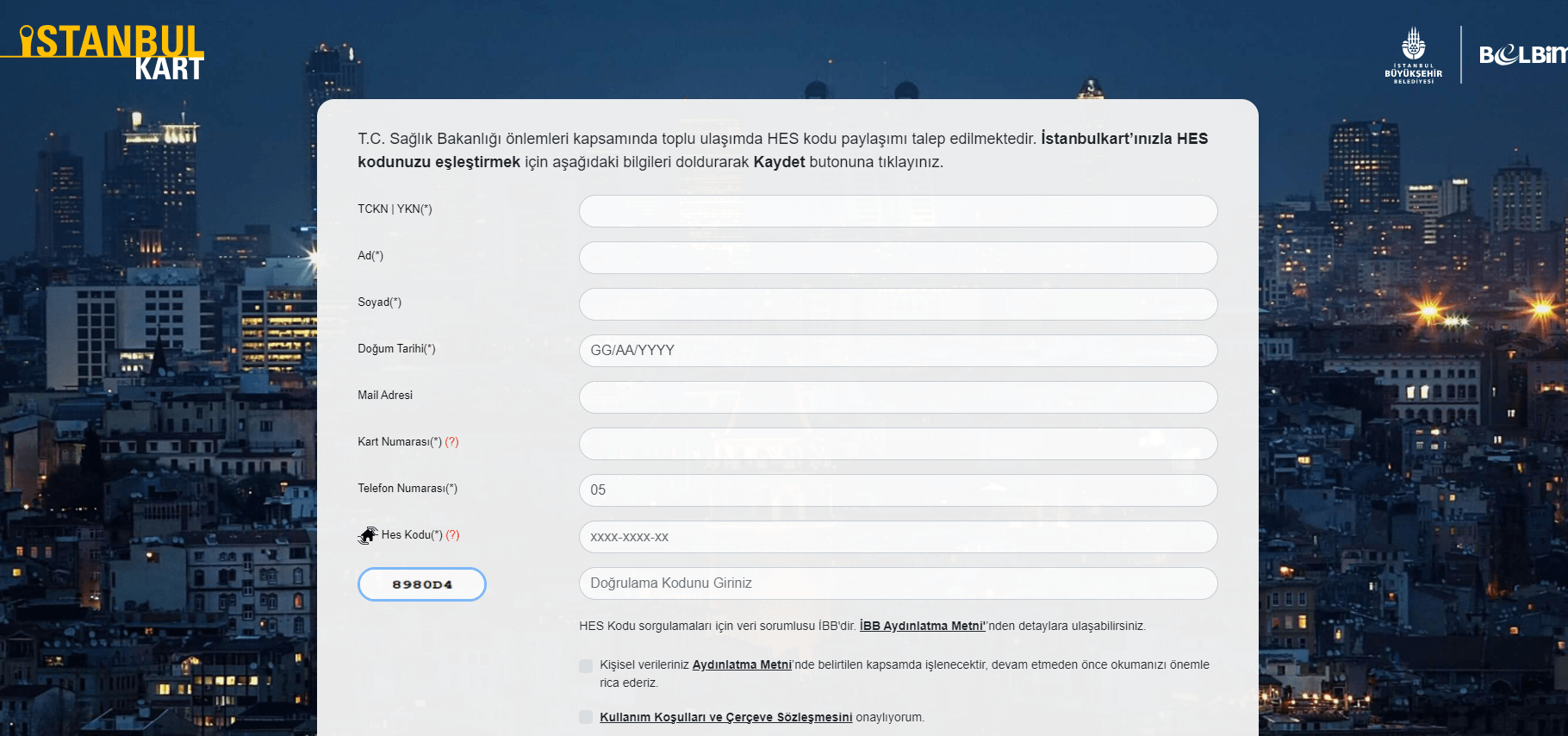 İstanbul Kart ile HES Kodu Nasıl Eşleştirilir istanbul kart hes kodu 3.jpg - İstanbul Kart ile HES Kodu Nasıl Eşleştirilir