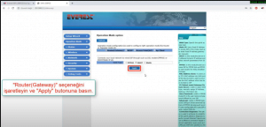 s2 - Everest EWN-208POE Router Modu(Kablolu) Kurulumu