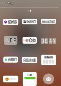 ANKET - İnstagram Hikayelerinde Anket Oluşturma