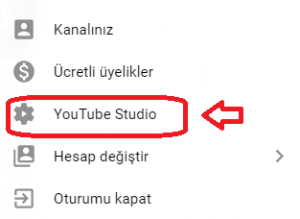 Youtube studio