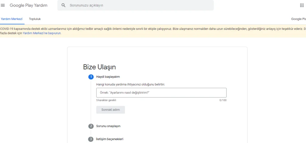 bize ulasin1 1 - GOOGLE ÖDEME İADE TABELİ OLUŞTURMA